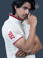 Our premium cream polo t-shirt - Image 4