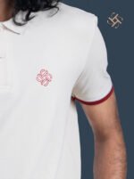Our premium cream polo t-shirt