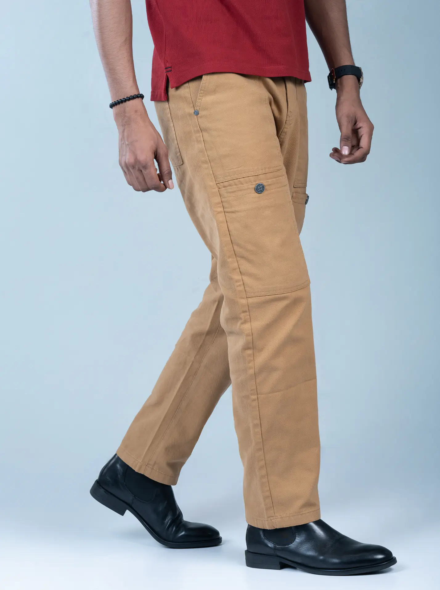Mustard Cargo Buttons: Stand Out with Classic Details - Image 3