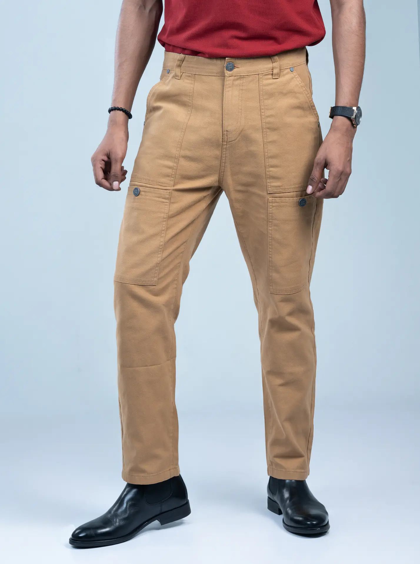 Mustard Cargo Buttons: Stand Out with Classic Details - Image 5