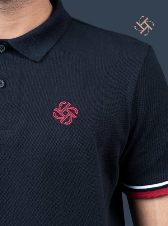 Retrox Black Color Polo Shirt