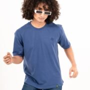 Retrox Blue Color Drop Shoulder