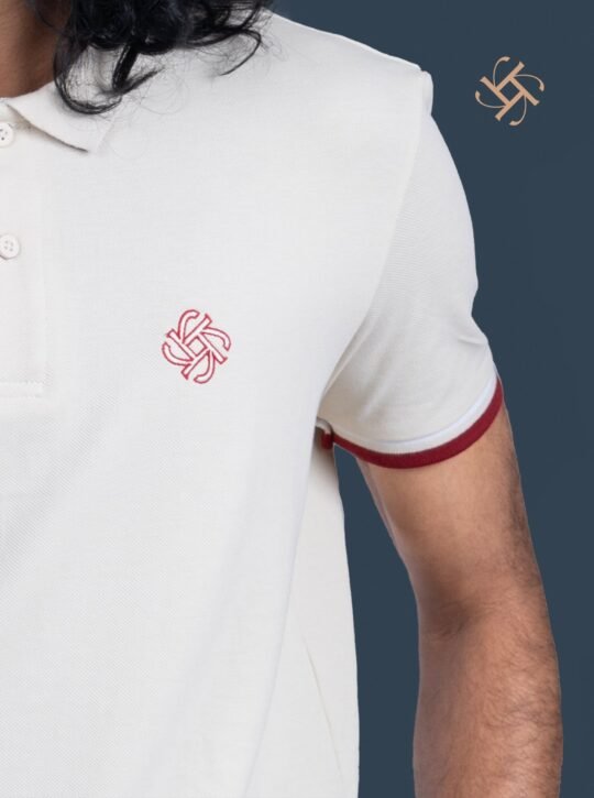 Retrox Cream Color Polo Shirt