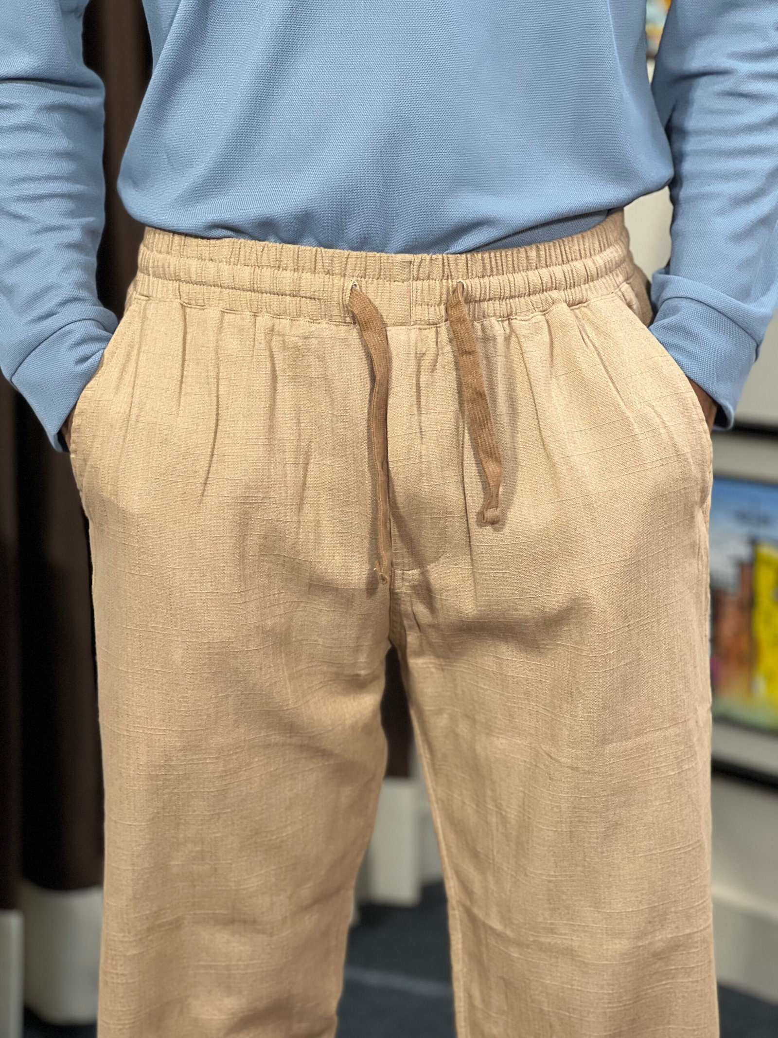 Remi Cotton Baggy Trouser - Image 3