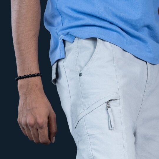 Retrox Baggy Fit Zip Pocket Cargo Gray Edition