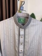 Premium Stripe Cotton Panjabi